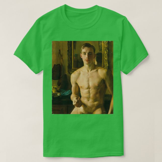 Camiseta Boxer 1933, por Konstantin Somov 2 (Frente do Design)