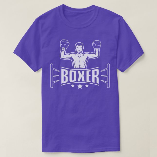 Camiseta Boxer 4 (Frente do Design)