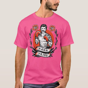 Camiseta Boxer American Traditional Tattoo Old School Boxin