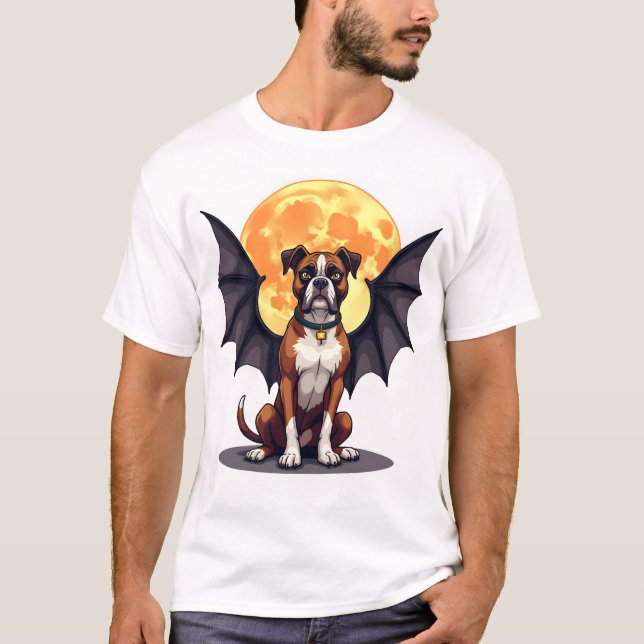 Camiseta Boxer Asas de Morcego (Frente)
