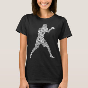 Camiseta Boxer Boxe Homens Crianças Meninos Juventude 1