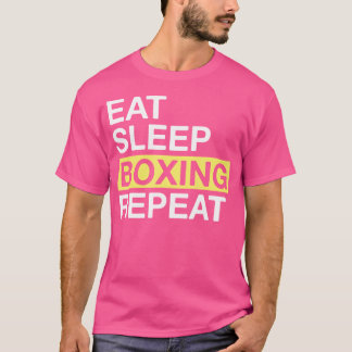 Camiseta Boxer Boxer Boxer boxing Sleep Boxing