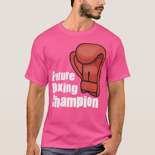 Camiseta Boxer Campeão de Boxing Futuro (Frente)