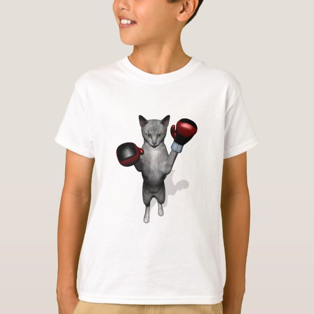 Camiseta Boxer Cat (Frente)