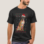 Camiseta Boxer Christmas Lights Family Mating Dog Lover<br><div class="desc">Boxer Christmas Lights Family Matching Dog Lover.</div>