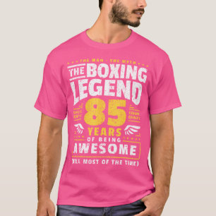 Camiseta Boxer De 85 Anos De Idade