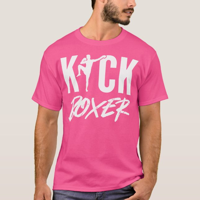 Camiseta Boxer desportivo Kick-Boxing (Frente)