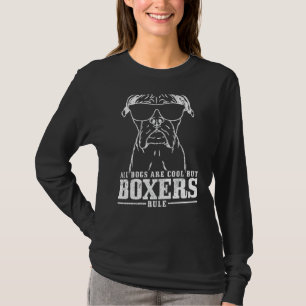 Camiseta Boxer Dizendo Cachorro Engraçado