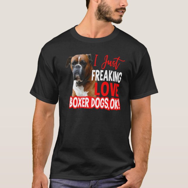 Camiseta Boxer Dog Boxer (Frente)
