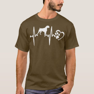 CAMISETA BOXER DOG HEARTBEAT