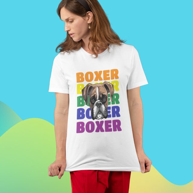 Camiseta Boxer Dog lover T-Shirt (Criador carregado)