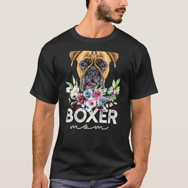 Camiseta Boxer Dog Mãe (Frente)