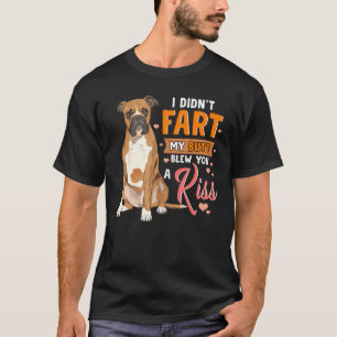 Camiseta Boxer Dog Men Boxer Mãe Pai Boxer