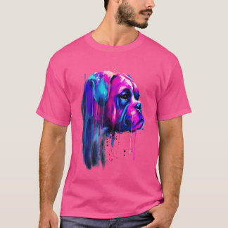 Camiseta Boxer Dog Para Uma Mãe Boxer