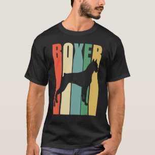 Camiseta Boxer Dog Retro