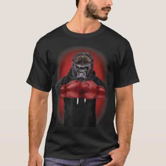 Camiseta Boxer Gorilla Martial Arts Fighter Warrior Boxer