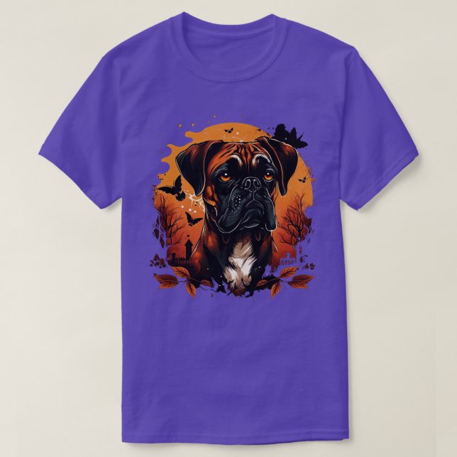 Camiseta Boxer halloween (Frente do Design)