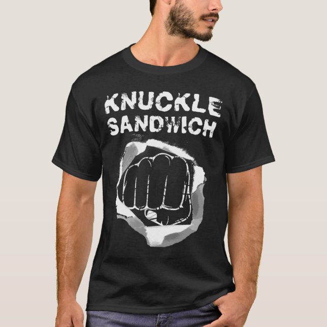 Camiseta Boxer Knuckle Punch Punch Boxer Fighter (Frente)
