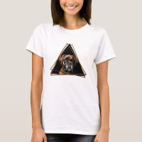 Boxer Lab Dog Marrom e Preto Brindle