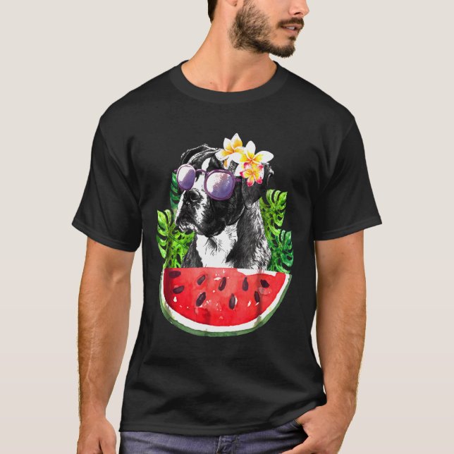 Camiseta Boxer Love Summer Watermelon Fruta (Frente)
