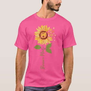 Camiseta Boxer Mãe Cachorro Sunflower Proprietário Animal B