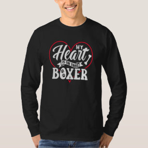 Camiseta Boxer Mãe Paw Heart