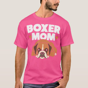 Camiseta Boxer Mãe Proprietária De Cachorro Cachorro Sobres