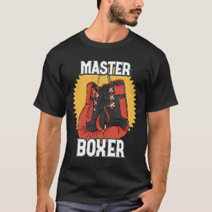 Camiseta Boxer Master Boxer Luvas Boxando Almoço