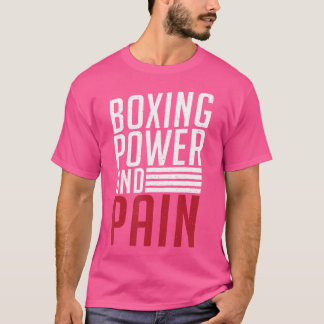 Camiseta Boxer Poder E Dor Esportivo Combatendo Boxer