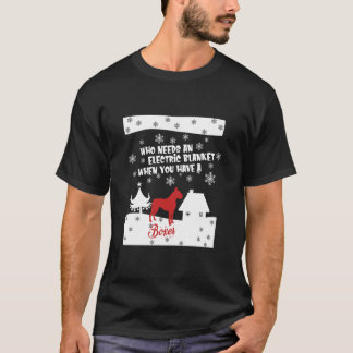 Camiseta Boxer Que Precisa De Um Cobertor Elétrico - Natal