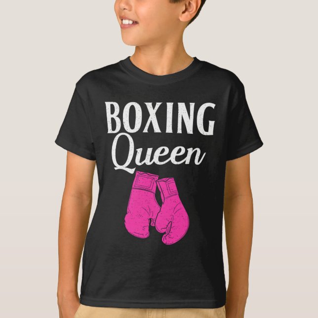 Camiseta Boxer Queen Sport Fighting Boxer (Frente)