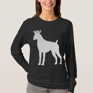 Camiseta Boxer Reindeer - Cão de Natal