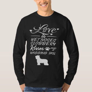 Camiseta Boxer Sem Cortes Ehren Eu Amo Meu Cachorro Frase C