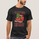 Camiseta Boxer Through the Snow Christmas Truck Xadrez Red<br><div class="desc">Boxer Através Da Xadrez Vermelha De Caminhão De Natal Da Neve.</div>