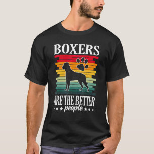 Camiseta Boxers São O Melhor Proprietário De Cachorro Do Pe