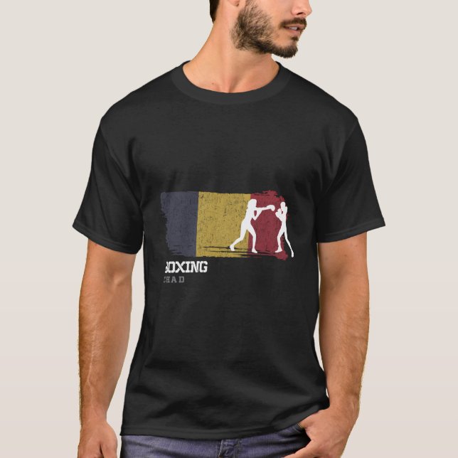 Camiseta Boxing Boxing Chad Combate a Boxing (Frente)