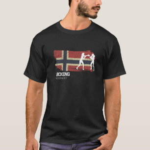 Camiseta Boxing, Boxing, Noruega Combatendo Combatente Espo