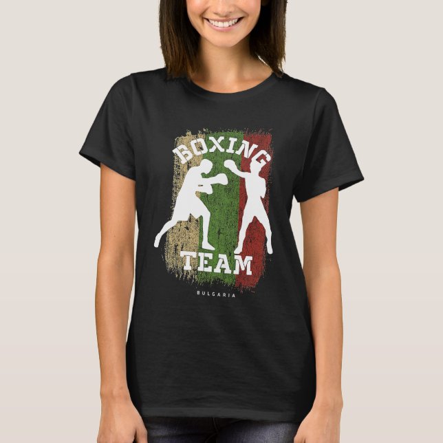 Camiseta Boxing Bulgaria Combat Sports Fighter Boxing (Frente)