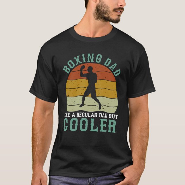 Camiseta Boxing dad dad Boxer Boxing Coach Fathers Day (Frente)