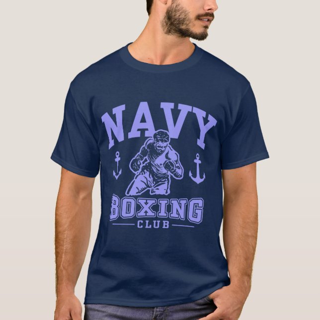 Camiseta Boxing do marinho (Frente)