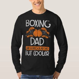 Camiseta Boxing do Pai in a box Move o Pai do treinador in