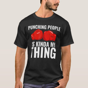 Camiseta Boxing É A Minha Coisa Boxer De Luvas Boxing