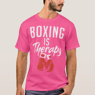 Camiseta Boxing é Therapy Sport Fighting Boxer