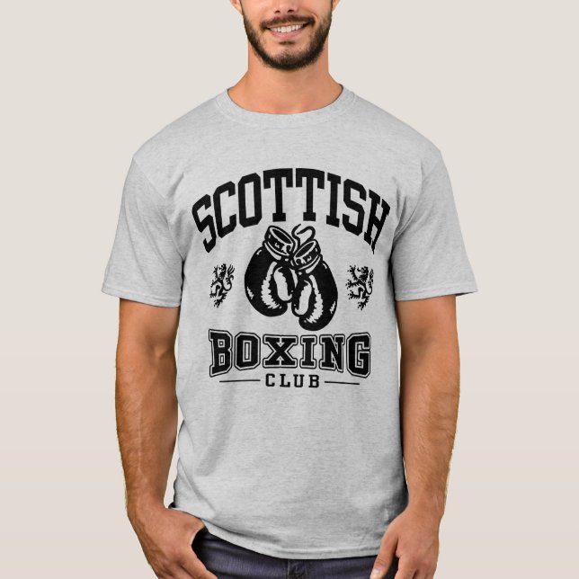 Camiseta Boxing escocês (Frente)