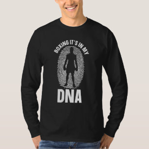 Camiseta Boxing Está No Meu Adn Jab Cross Hook Luvas B