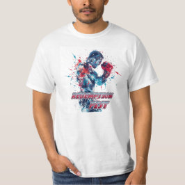 Camiseta Boxing Fans Graphic and Text