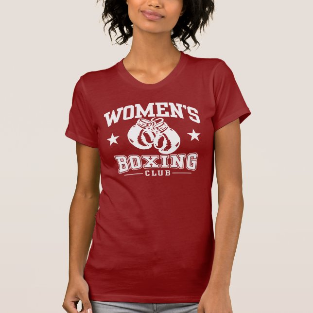 Camiseta Boxing feminino (Frente)