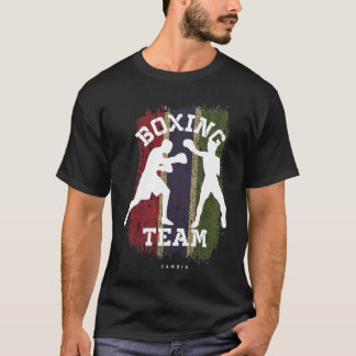 Camiseta Boxing Gambia Combate à Luta Esportiva Boxing
