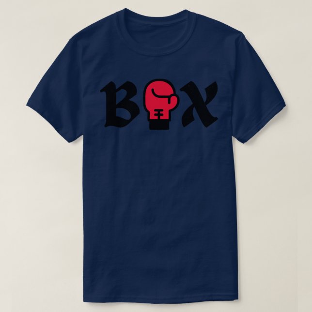 Camiseta Boxing Glove Box Mma Artes Marciais (Frente do Design)