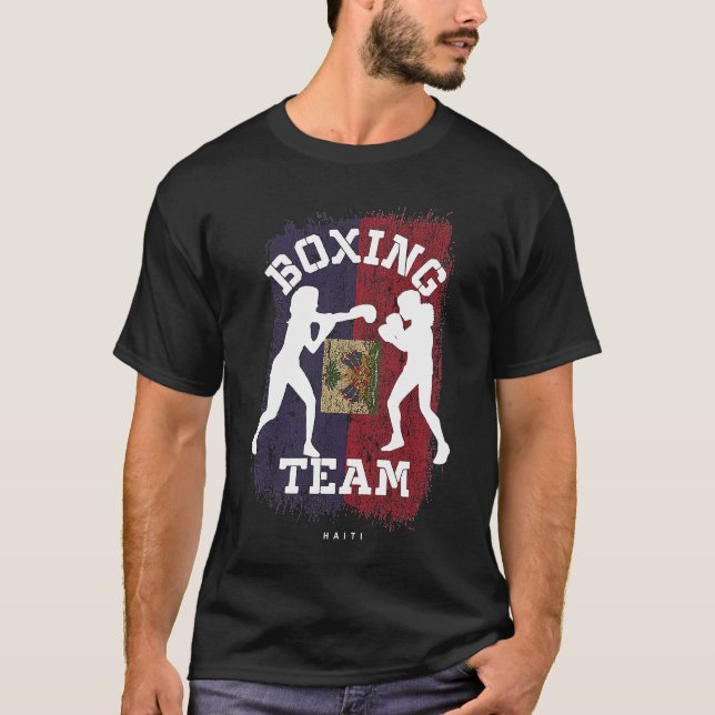 Camiseta Boxing Haiti Combate Boxing (Frente)